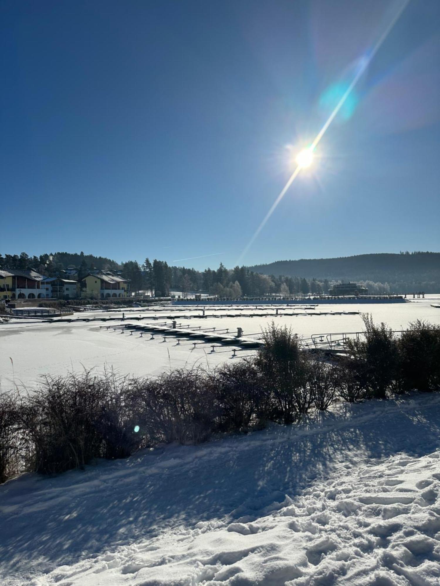 Mezonet Lipno Nad Vltavou Apartment Bagian luar foto